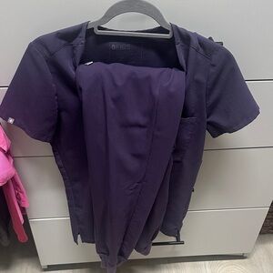 Figs Deep Purple Medical Uniform